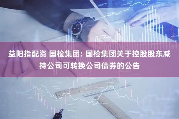 益阳指配资 国检集团: 国检集团关于控股股东减持公司可转换公司债券的公告
